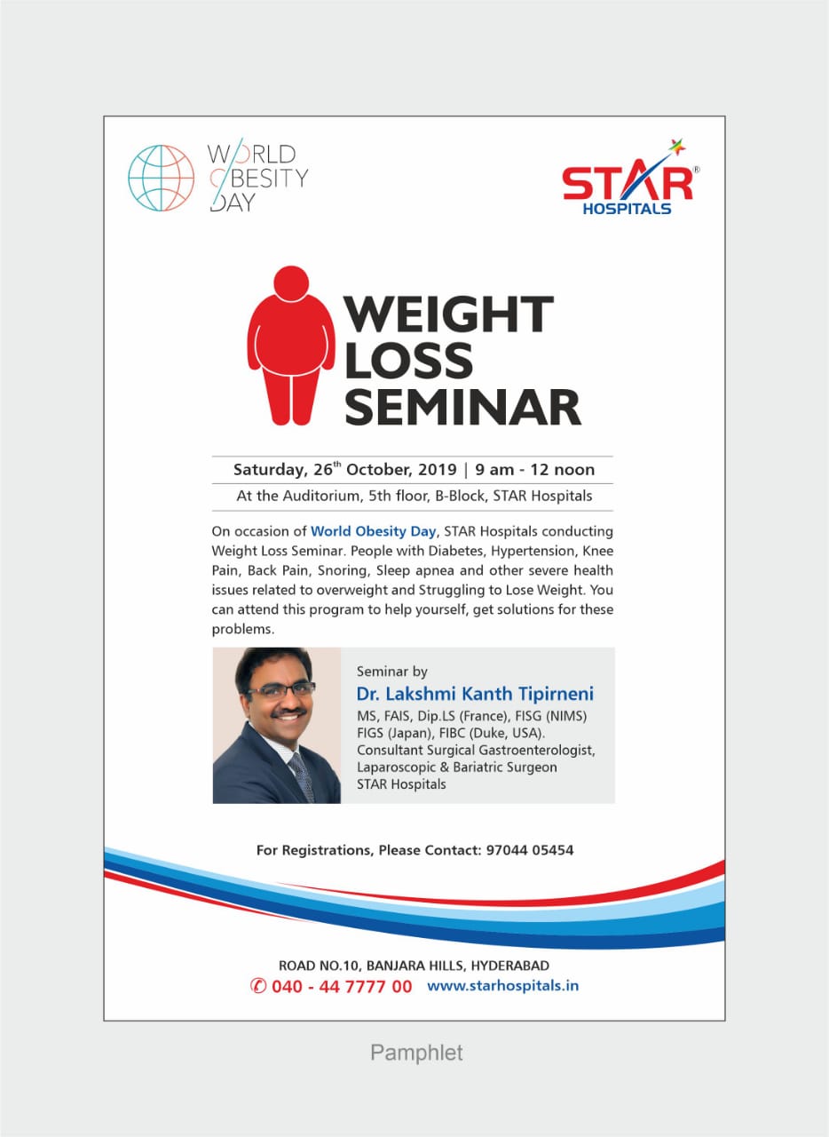 Cover image of a weight loss seminar organised by Gastroenterologist in Hyderabad Near Me